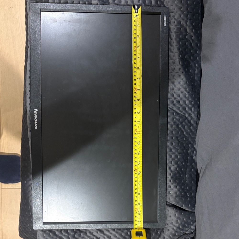 Lenovo Black External Monitor